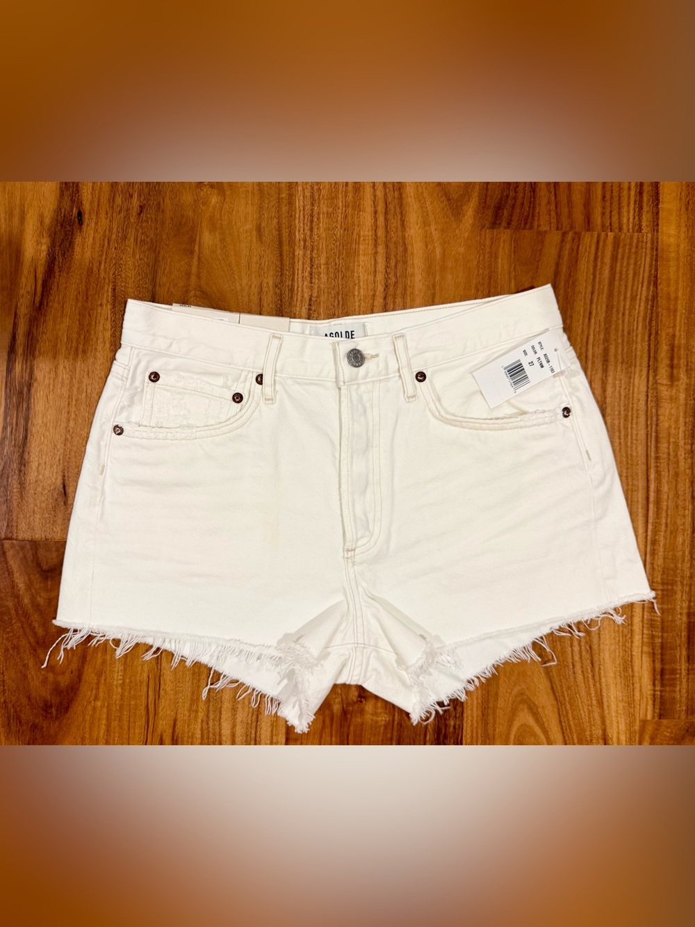 AGOLDE PARKER Vintage Cut off Shorts